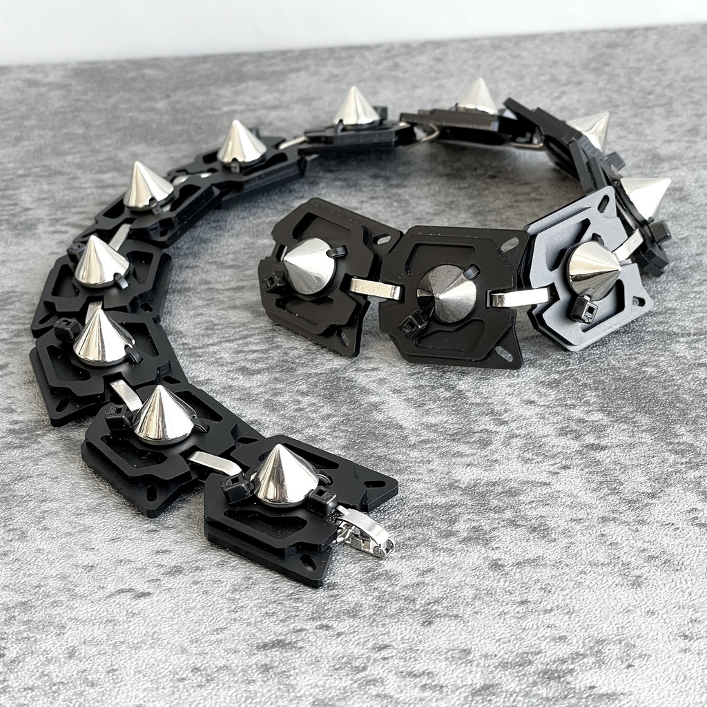 スパイクベルトチョーカーユニット