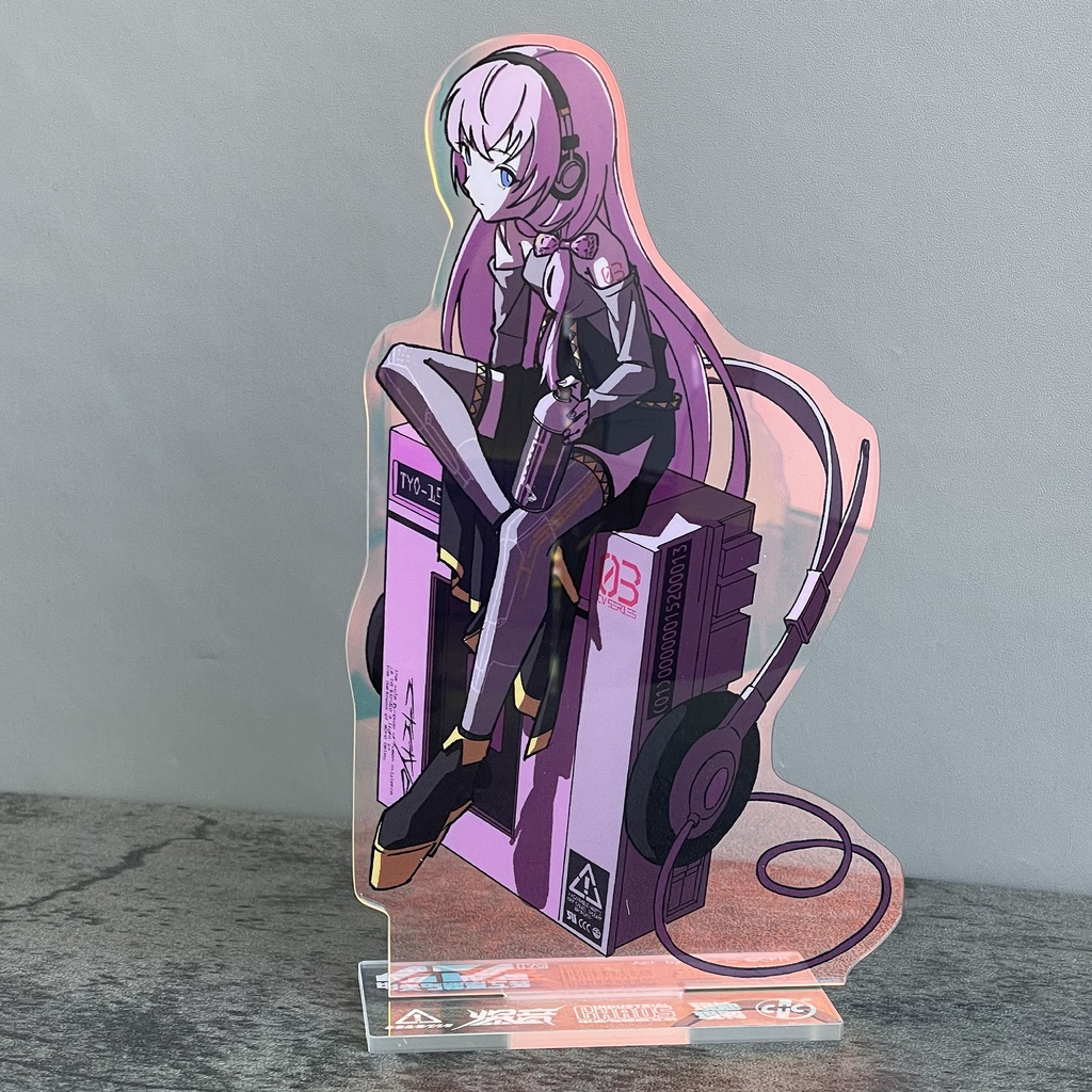 巡音ルカ オーロラアクリルスタンド がーこver.
