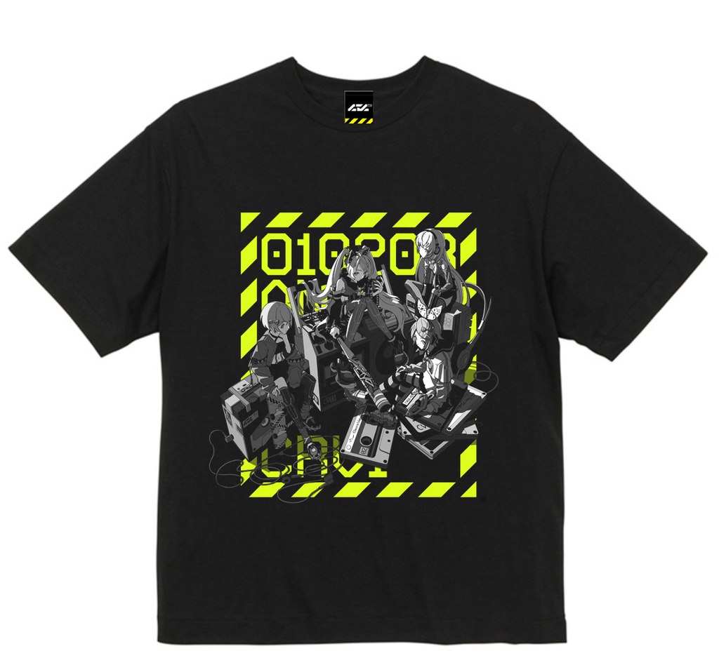 初音ミクTシャツ  がーこver.