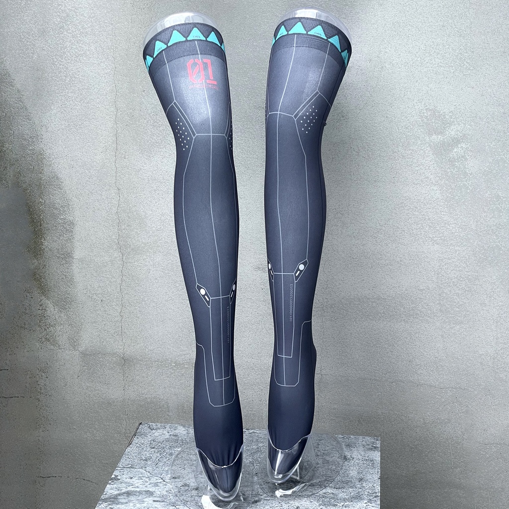 ニーハイソックス 初音ミク2024ver. - 中央町戦術工芸 - BOOTH