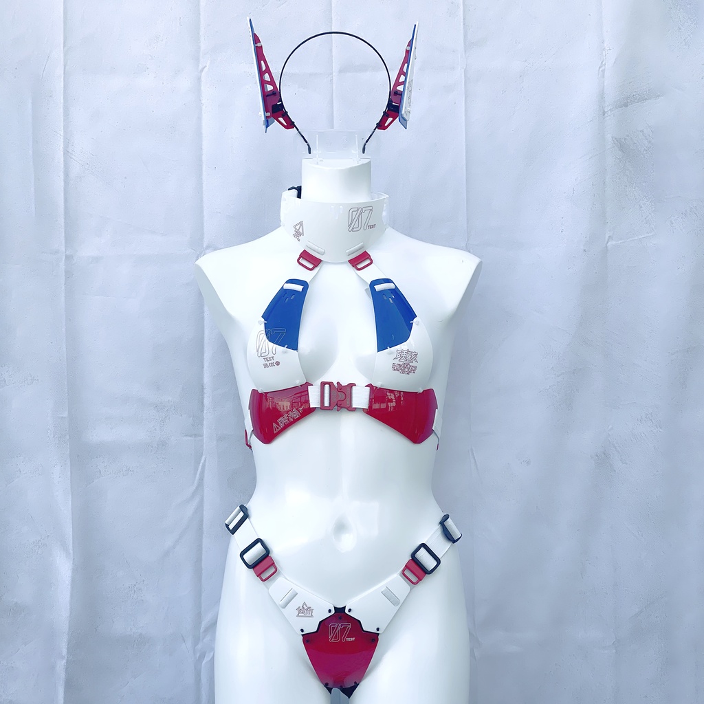 装甲ビキニユニット type07 tricolor custom set