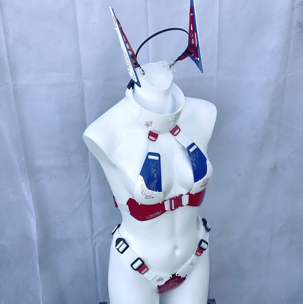 装甲ビキニユニット type07 tricolor custom set