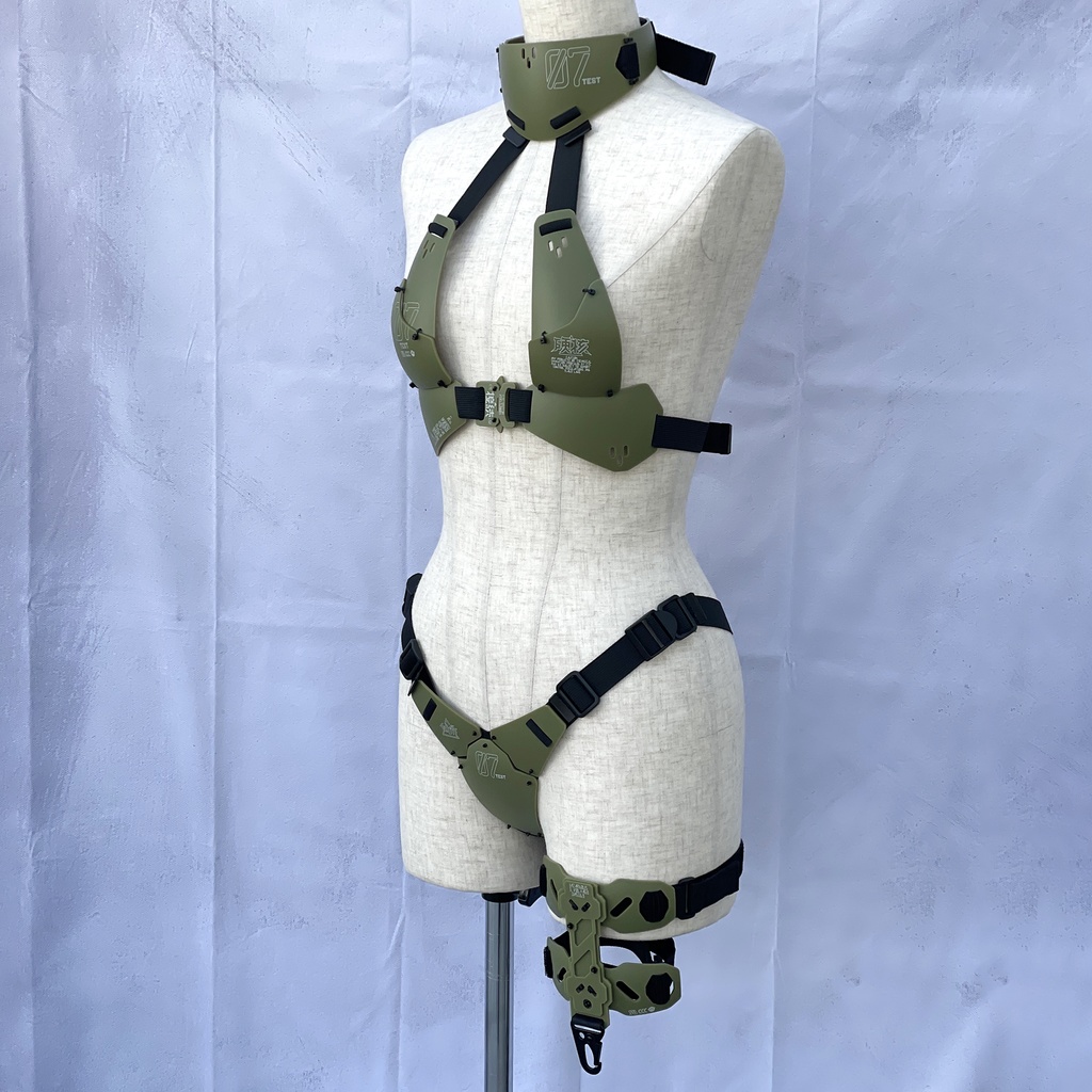 装甲ビキニユニット type07 moss custom set