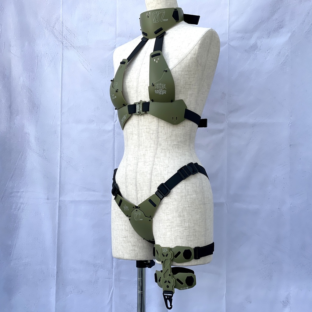 装甲ビキニユニット type07 moss custom set