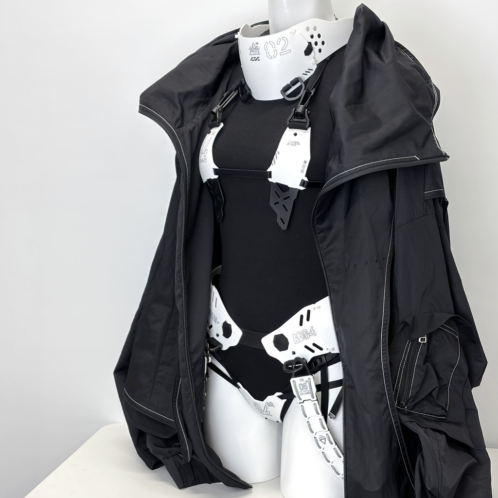 装甲ビキニフルアーマーセット "white stalker 04"