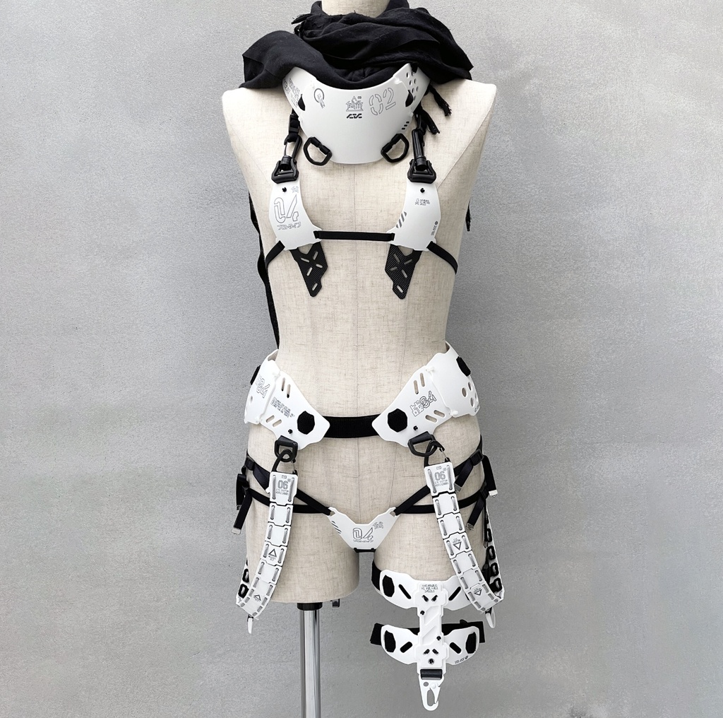 装甲ビキニフルアーマーセット "white stalker 04"