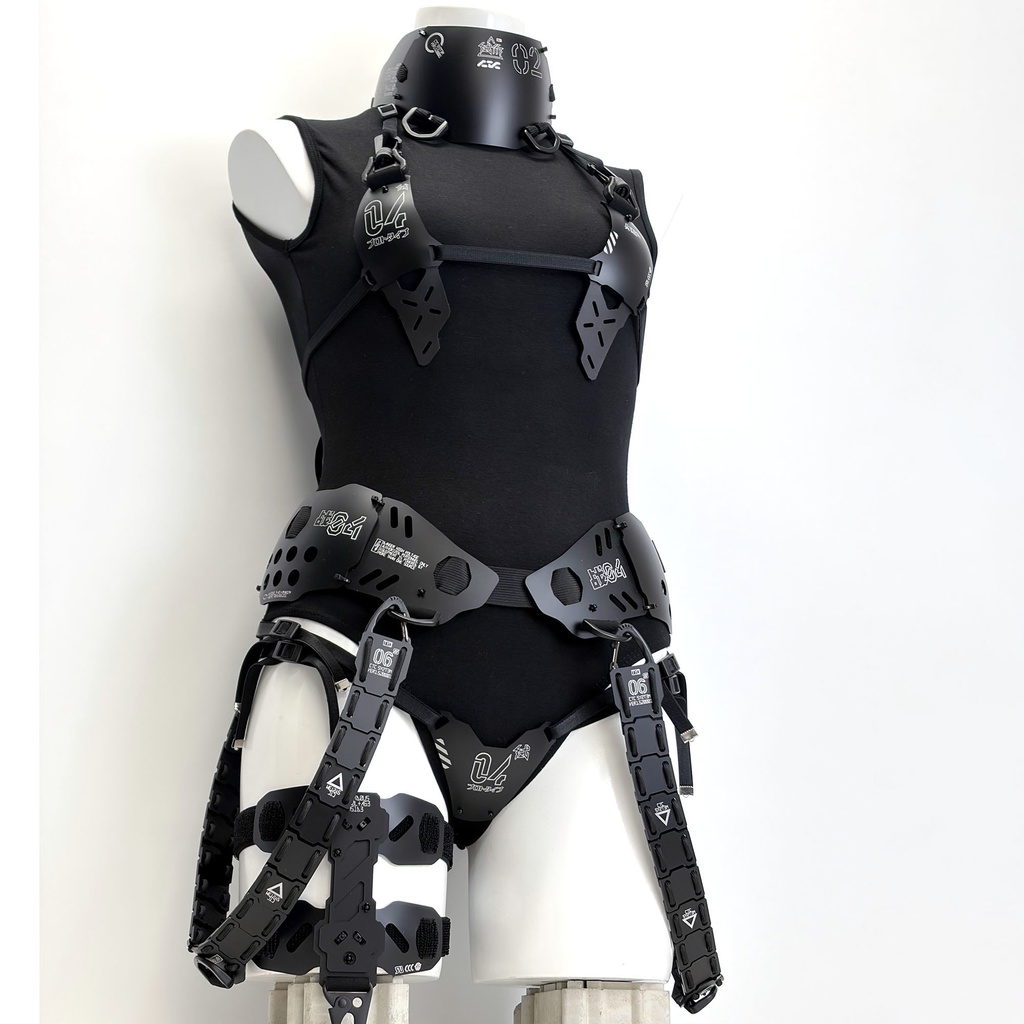 装甲ビキニフルアーマーセット "night striker #1"