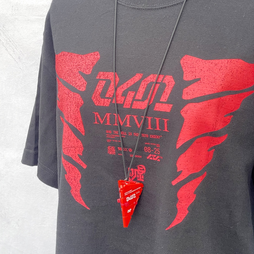 重音テト ツインドリルTシャツ【予約販売】 - 中央町戦術工芸