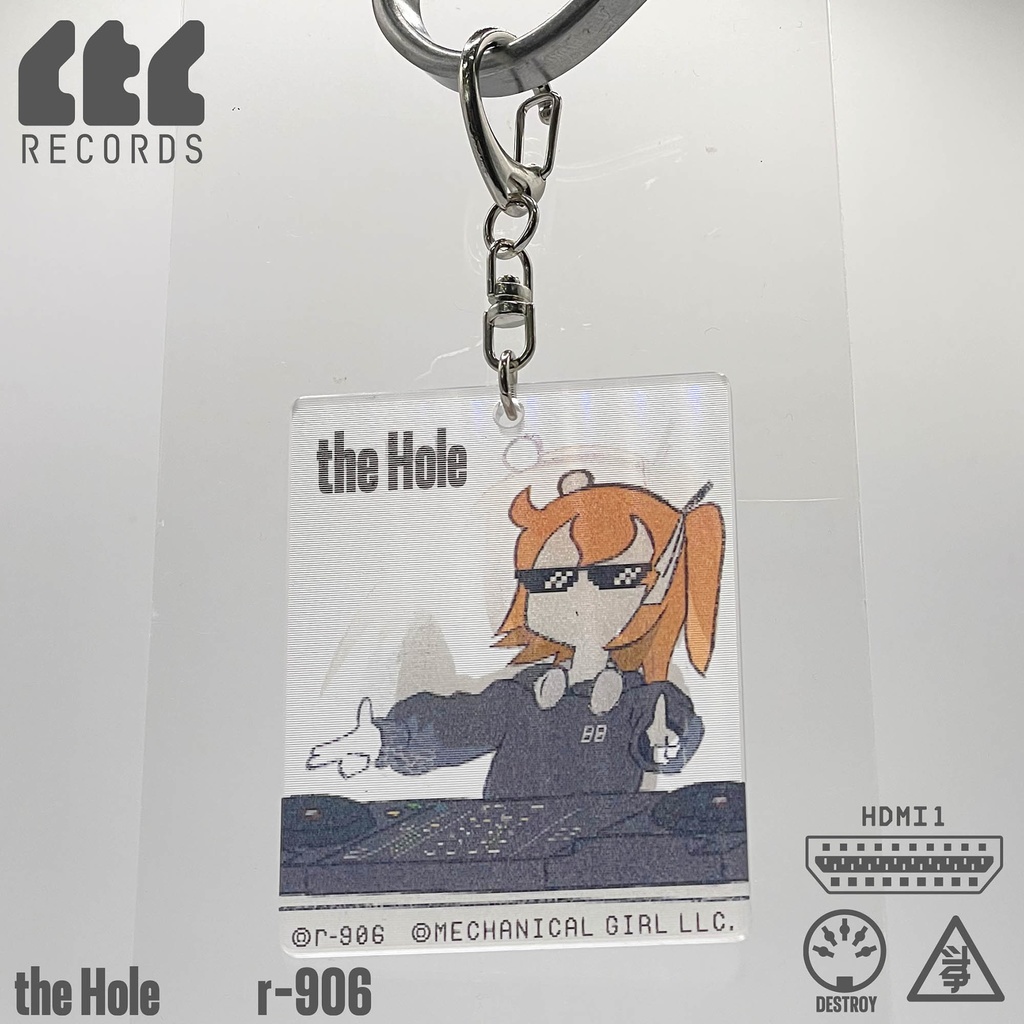 the hole／足立レイ アニメーションキーホルダー【CTCRECORDS】