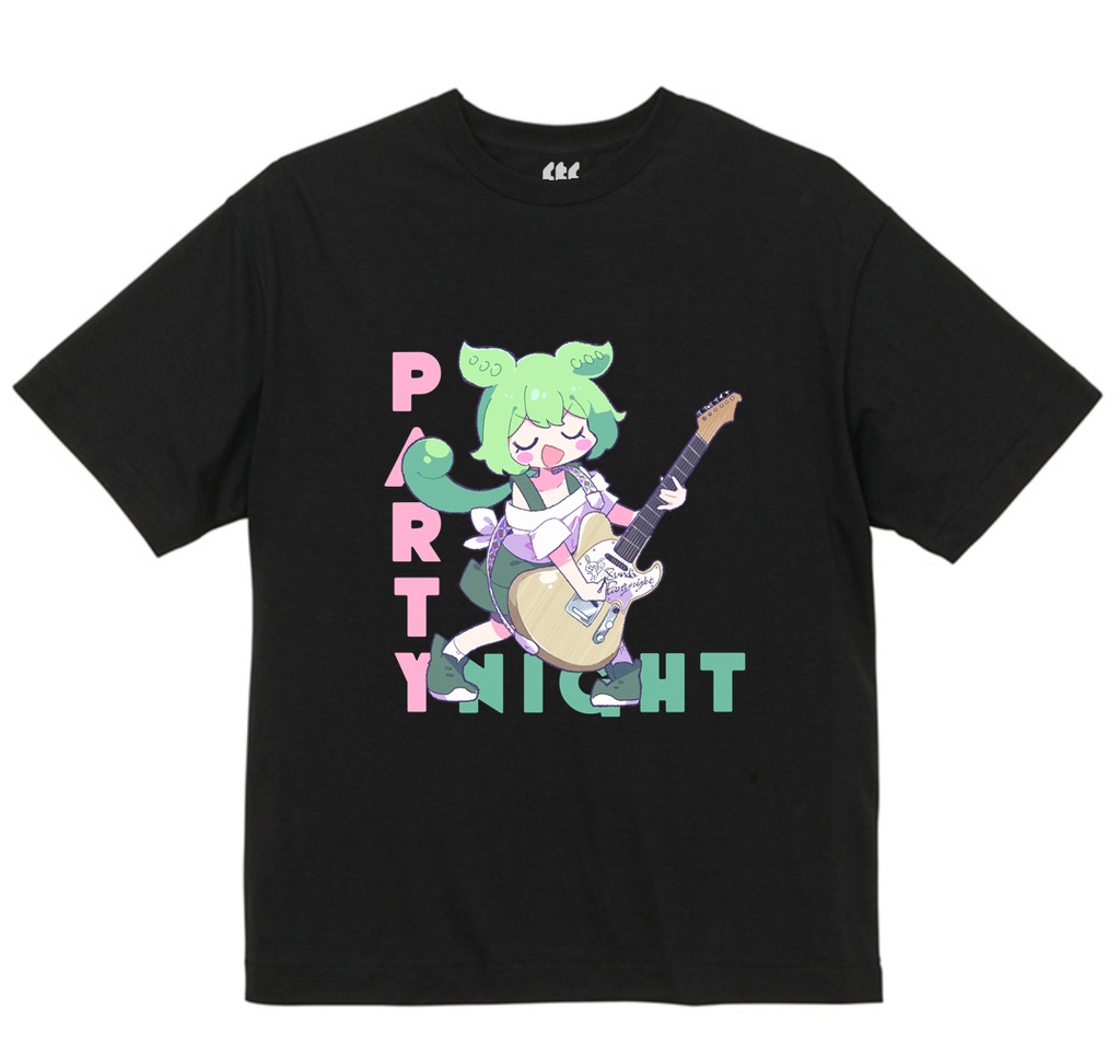 ずんだパーリナイTシャツ【CTCRECORDS】
