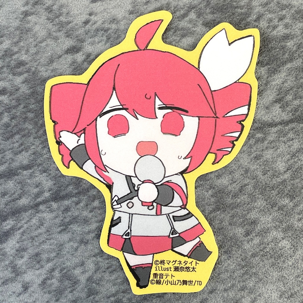 重音テトステッカー 柊マグネタイト/瀬奈悠太Ver. 【CTCRECORDS