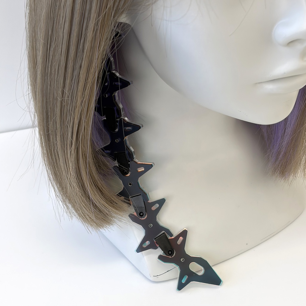 イヤーフックユニット棘型