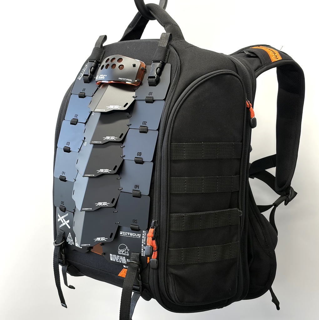 equilibrium x ctctyo 装甲バックパックシステム