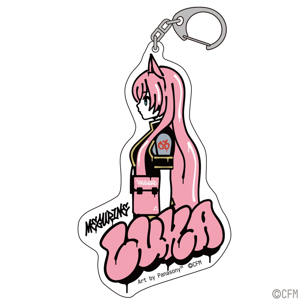 ピアプロキャラクターズ キーホルダー panasony ver.