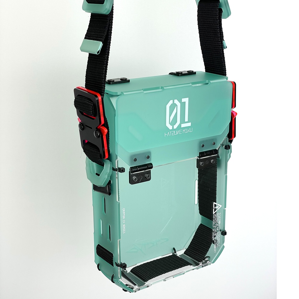 下書き ピアプロキャラクターズ アクリルショルダーコンテナ【ウィンドウタイプ】