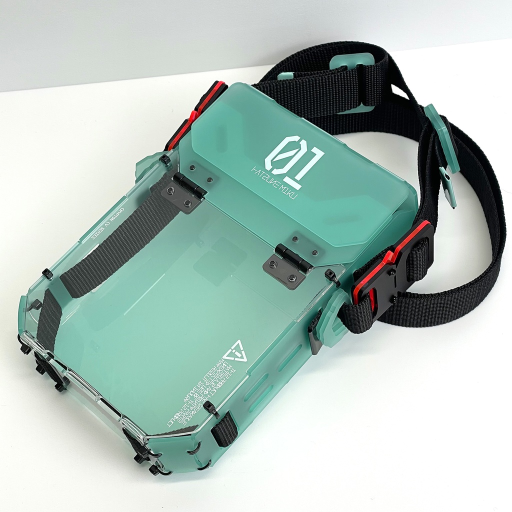 下書き ピアプロキャラクターズ アクリルショルダーコンテナ【ウィンドウタイプ】