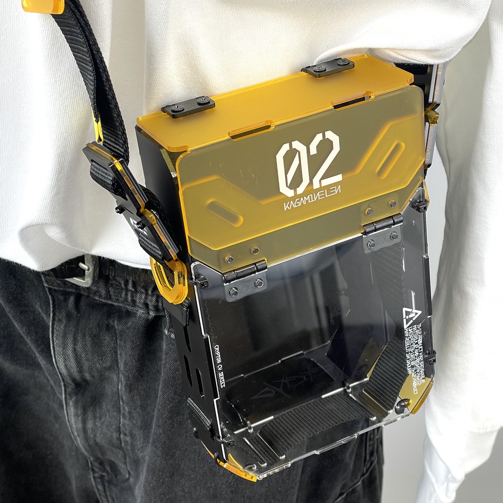 下書き ピアプロキャラクターズ アクリルショルダーコンテナ【ウィンドウタイプ】