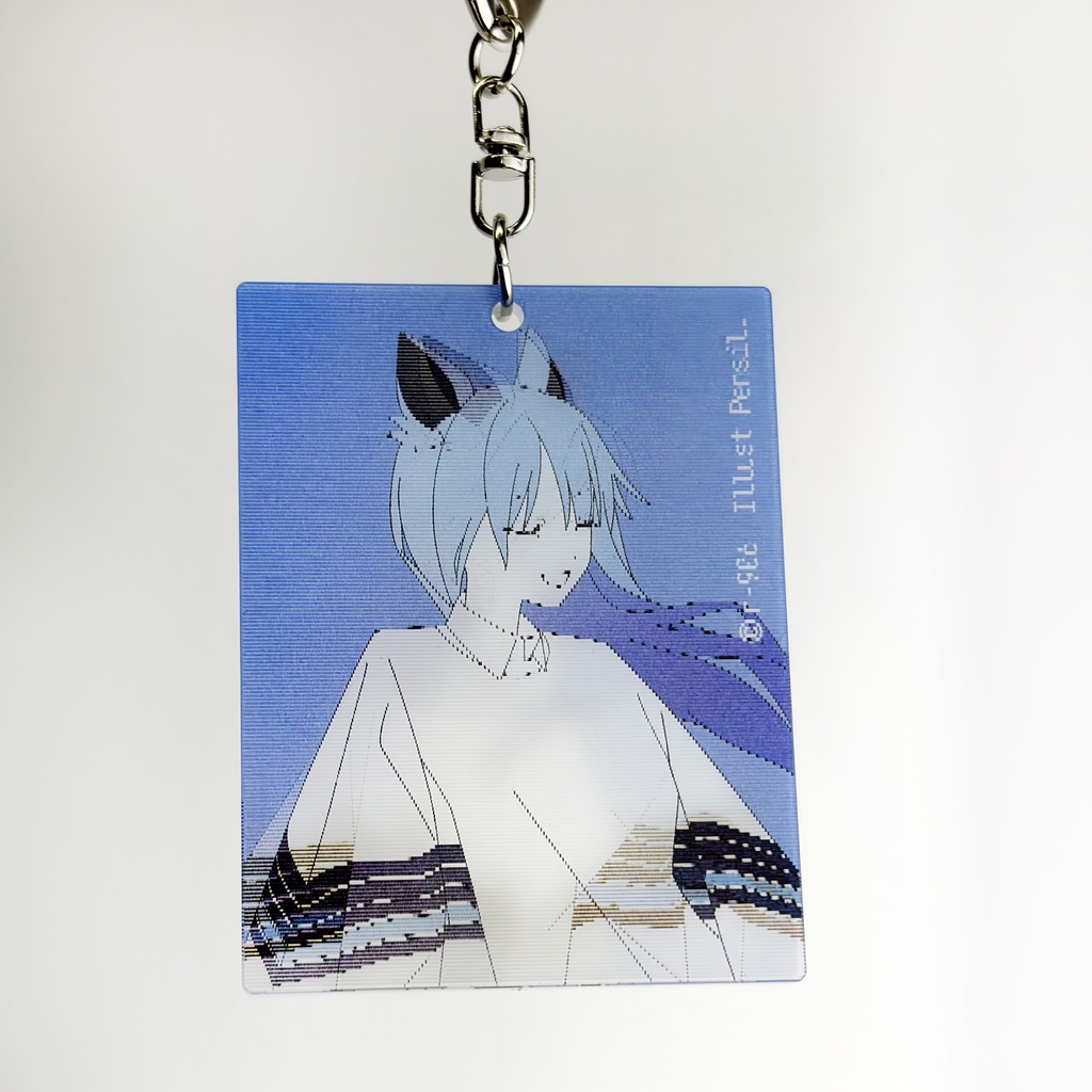 「あなたしか見えないの」アニメーションキーホルダー【CTCRECORDS】