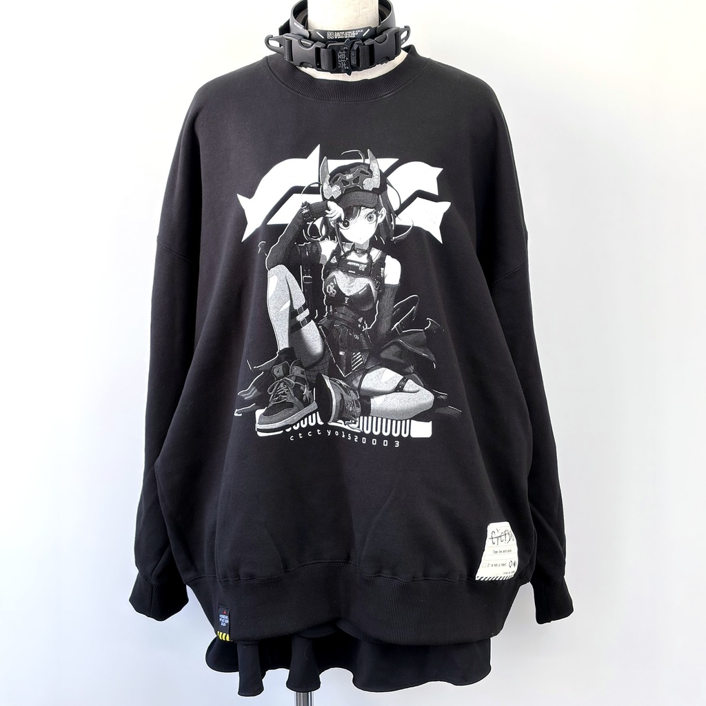 CTCTYO ワイドスウェット 塩or水銀おつかいちゃんVer.