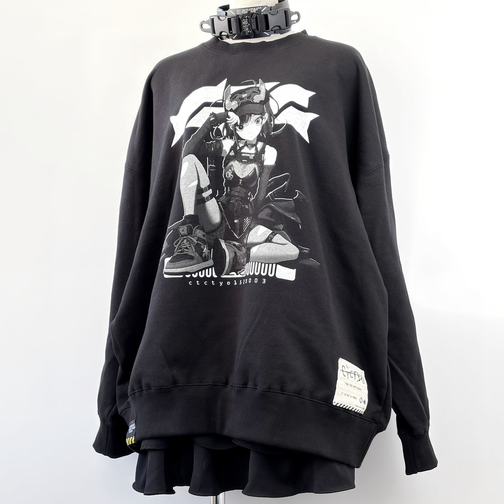 CTCTYO ワイドスウェット 塩or水銀おつかいちゃんVer.