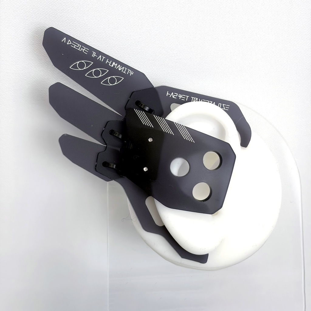 羽型イヤーカバー【えいりな刃物コラボ】