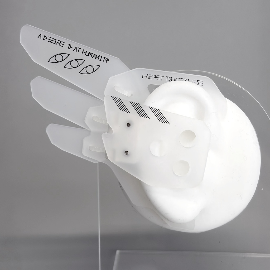 羽型イヤーカバー【えいりな刃物コラボ】