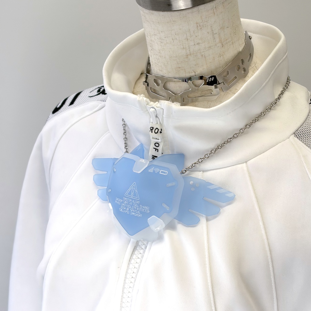 ウイングハートペンダント【えいりな刃物コラボ】