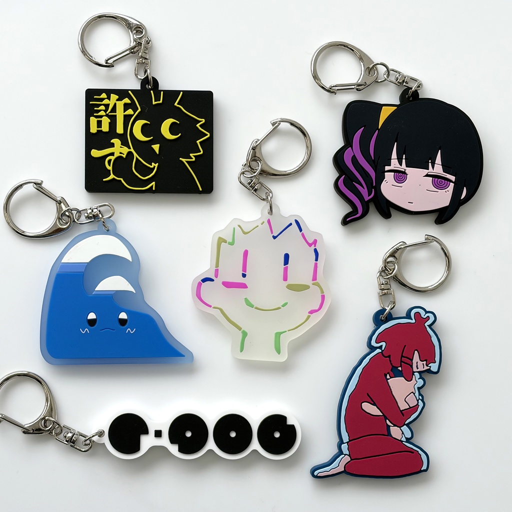 アイコンラバーキーホルダー【CTCRECORDS】