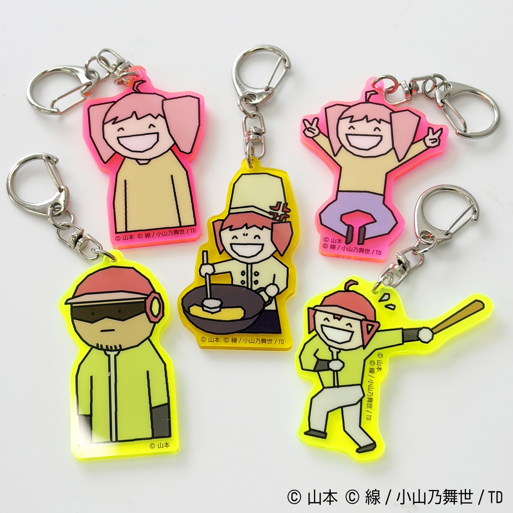 重音テトアクリルキーホルダー 山本Ver.【CTCRECORDS】