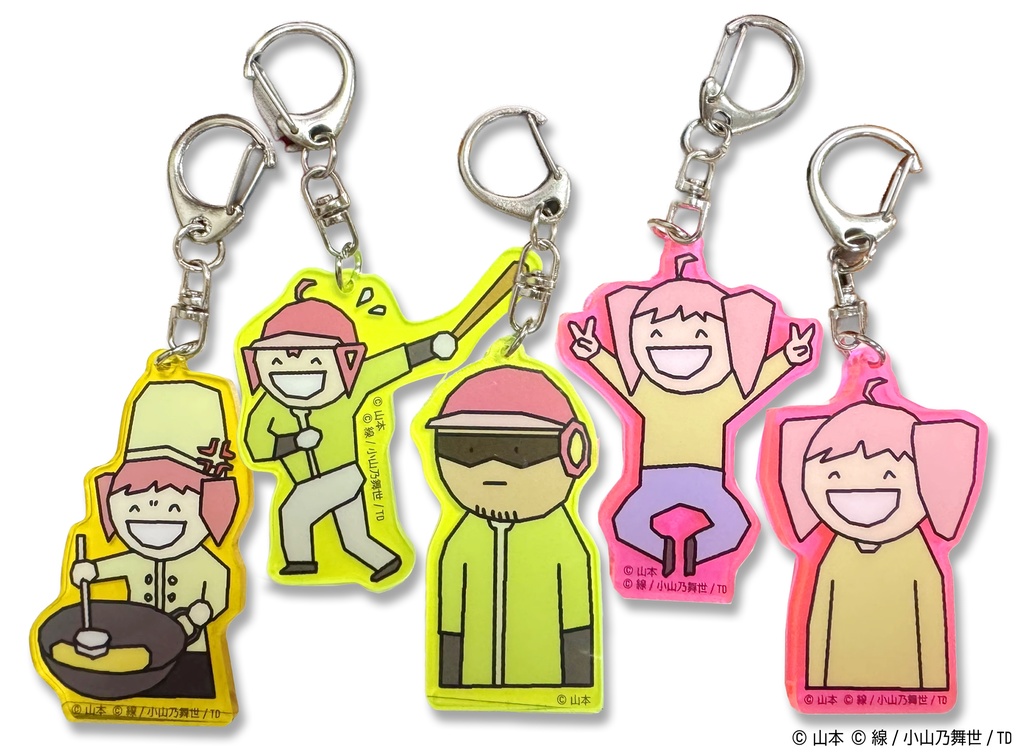 重音テトアクリルキーホルダー 山本Ver.【CTCRECORDS】