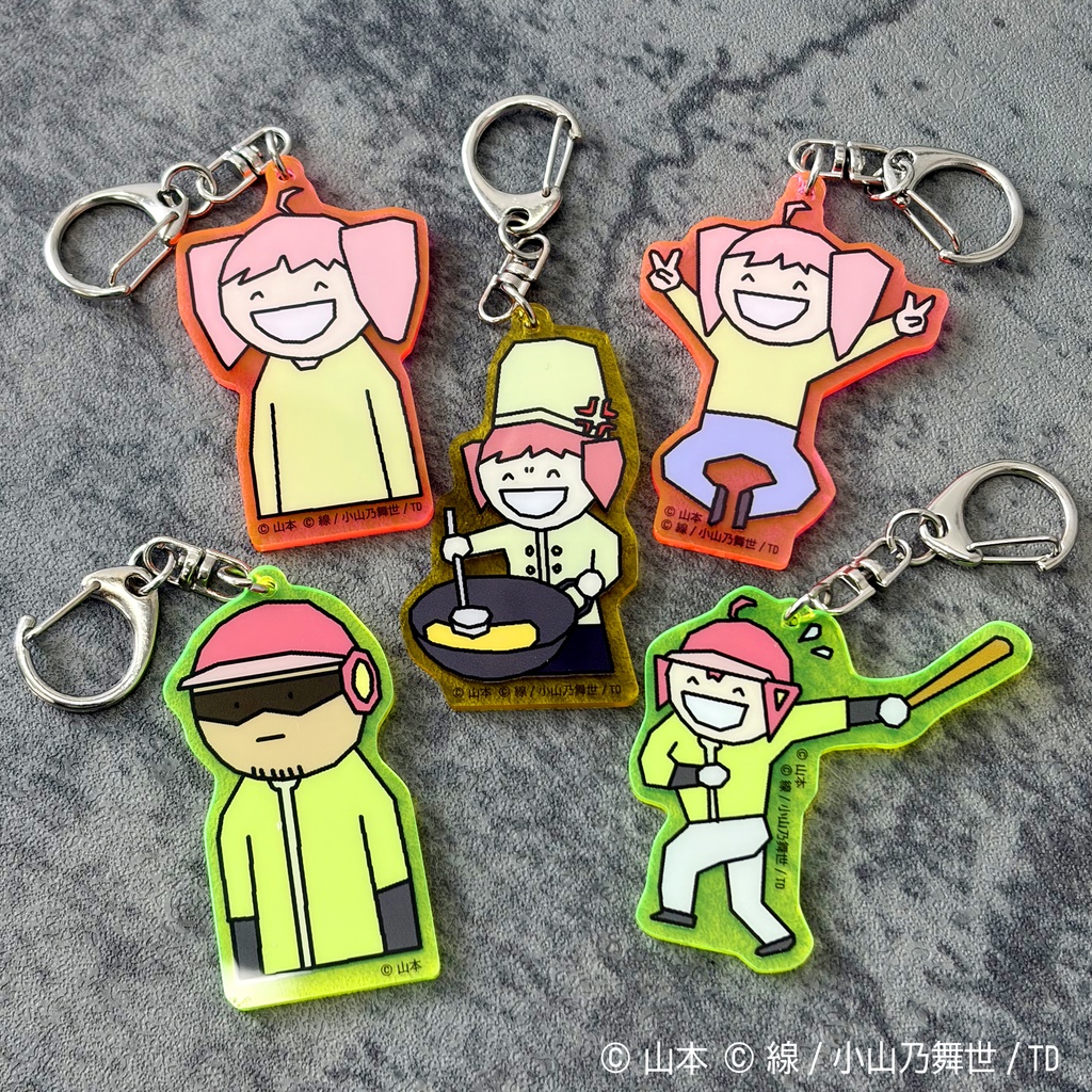 重音テトアクリルキーホルダー 山本Ver.【CTCRECORDS】