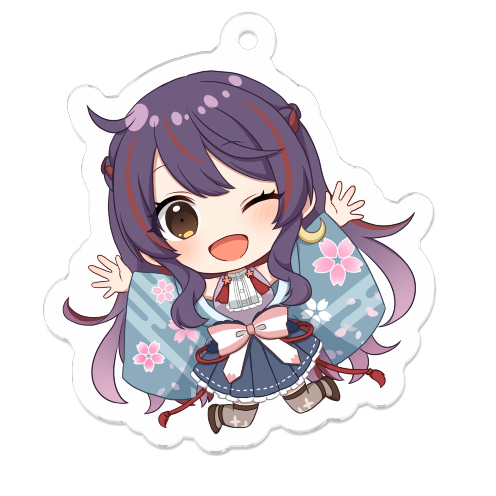 桜月ねね　アクリルキーホルダー【01】