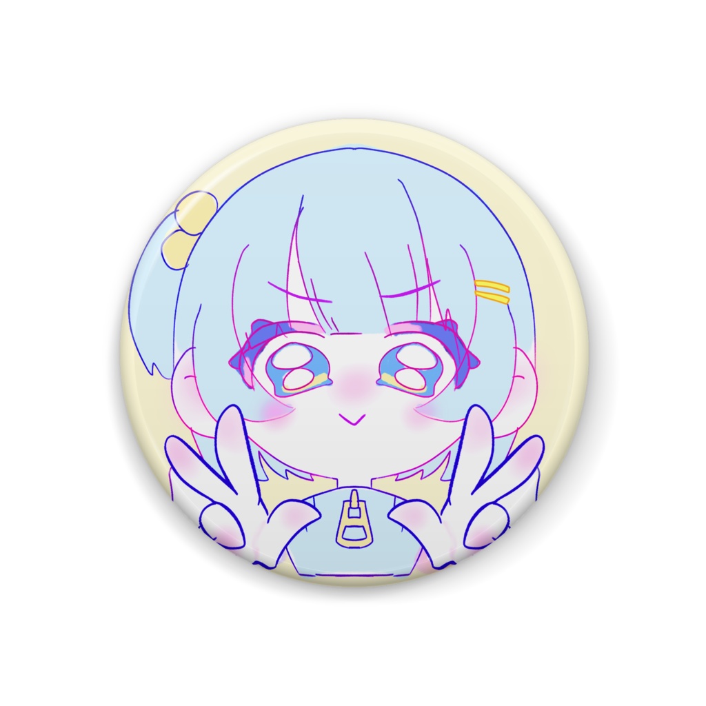 ファン鯖缶バッチ