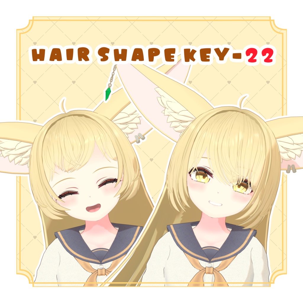 【オリジナル3Dモデル】ミーナ-Mina-