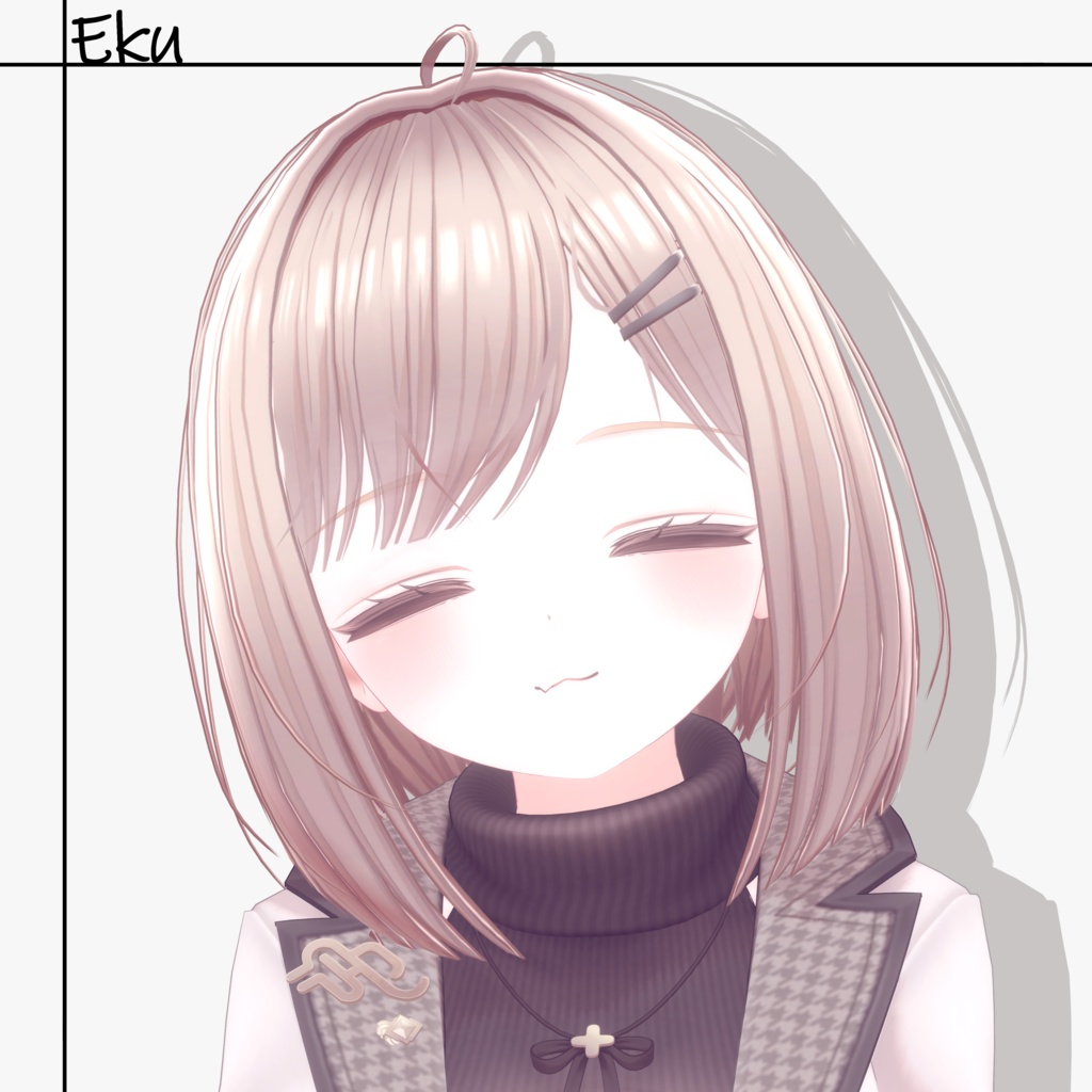 【17アバター対応】前下がりボブヘアー