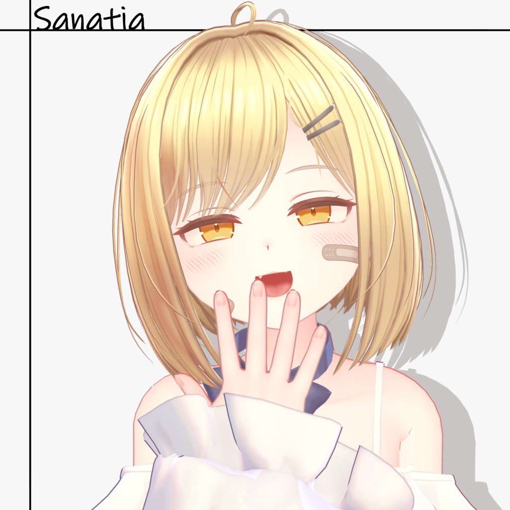 【13アバター対応】前下がりボブヘアー