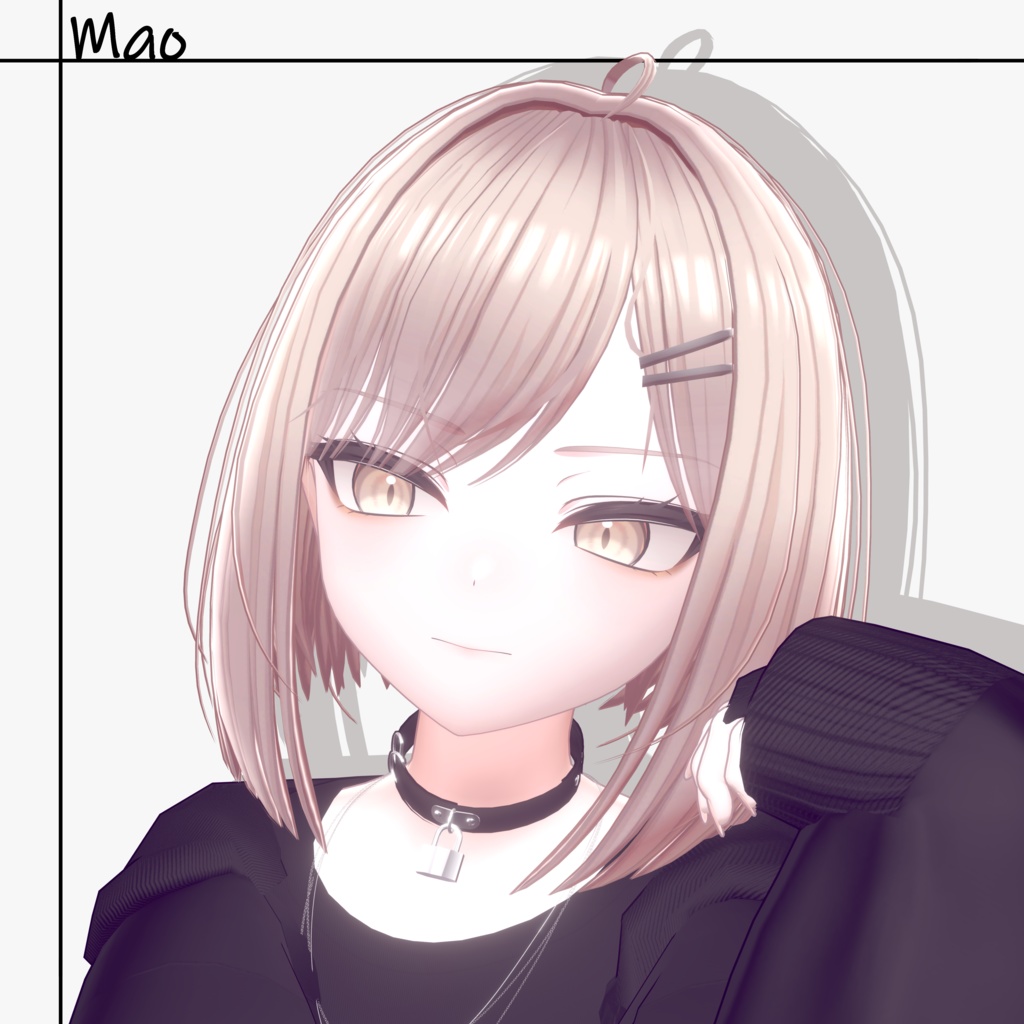 【17アバター対応】前下がりボブヘアー