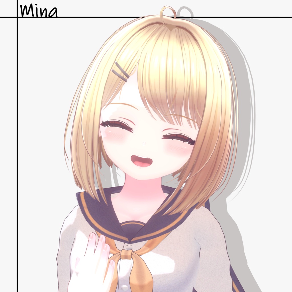 【13アバター対応】前下がりボブヘアー