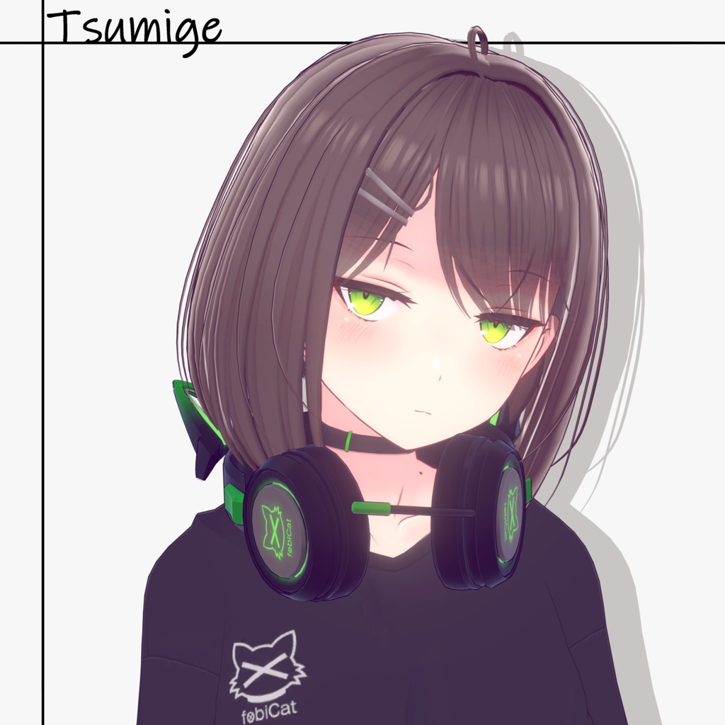 【13アバター対応】前下がりボブヘアー