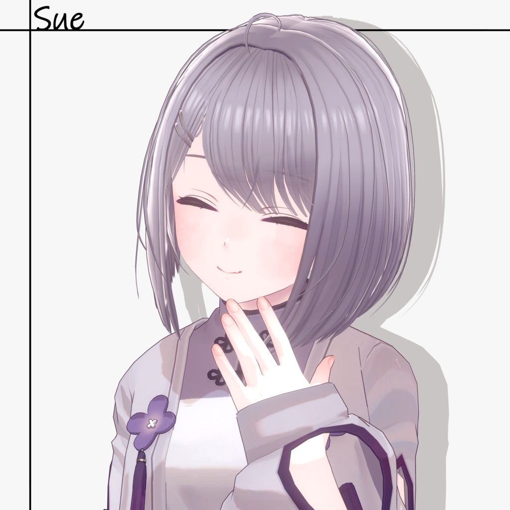 【13アバター対応】前下がりボブヘアー