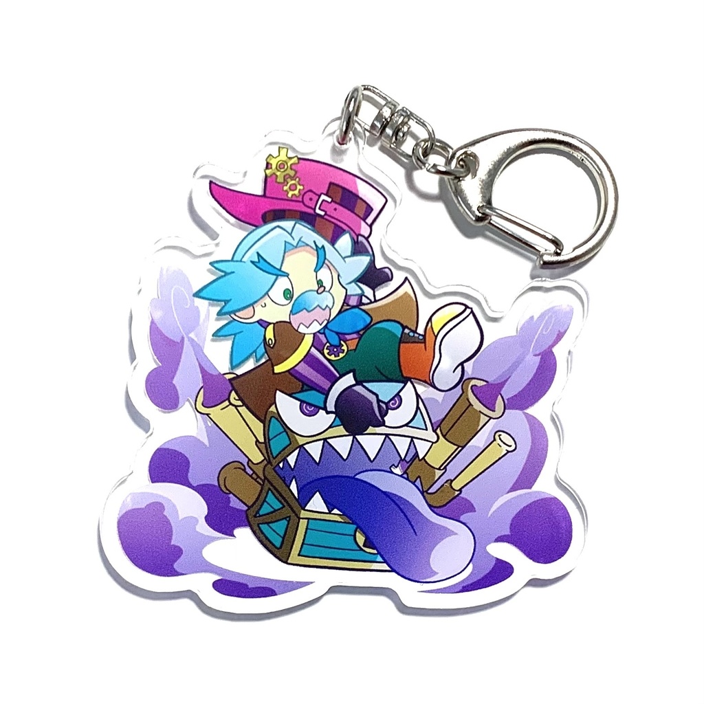 蒸気都市のホーパス アクリルキーホルダー