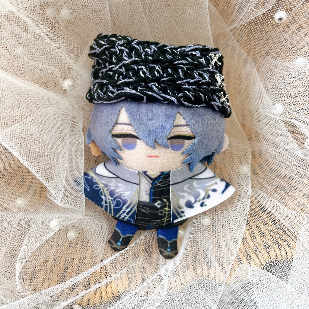 【にじぱぺ】Nekomimi knet hat(猫耳ニット帽子)