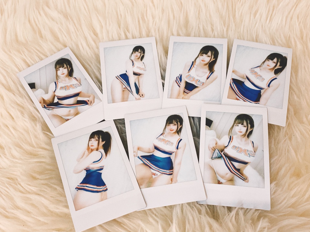 チアガール💙♥️ランダムチェキ+ランダムブロマイド