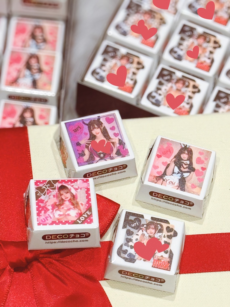 NIKKEラピ♥️🖤スイートバニー🐰💓ビターバニー🐰🖤ランダムチェキ➕ランダムブロマイドバレンタインセット💝