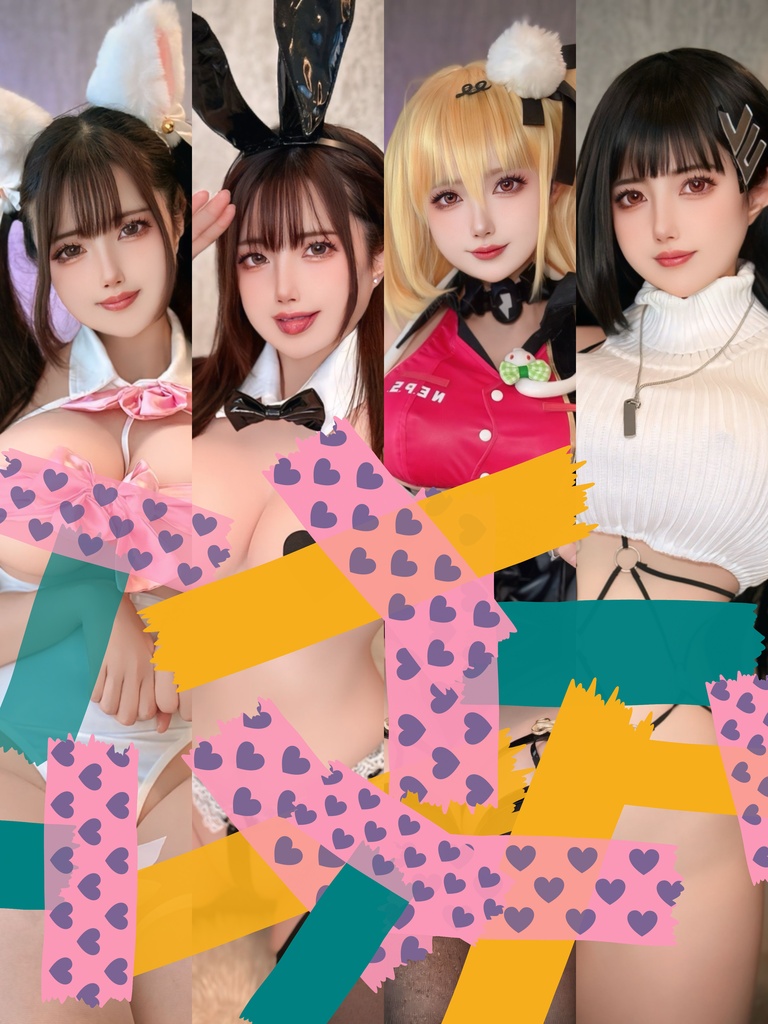 zzzシーシィア🐍💓ブルアカ調月リオ♥️🖤リボン白ネコちゃん🎀🐈ランダムチェキ➕ランダムブロマイド