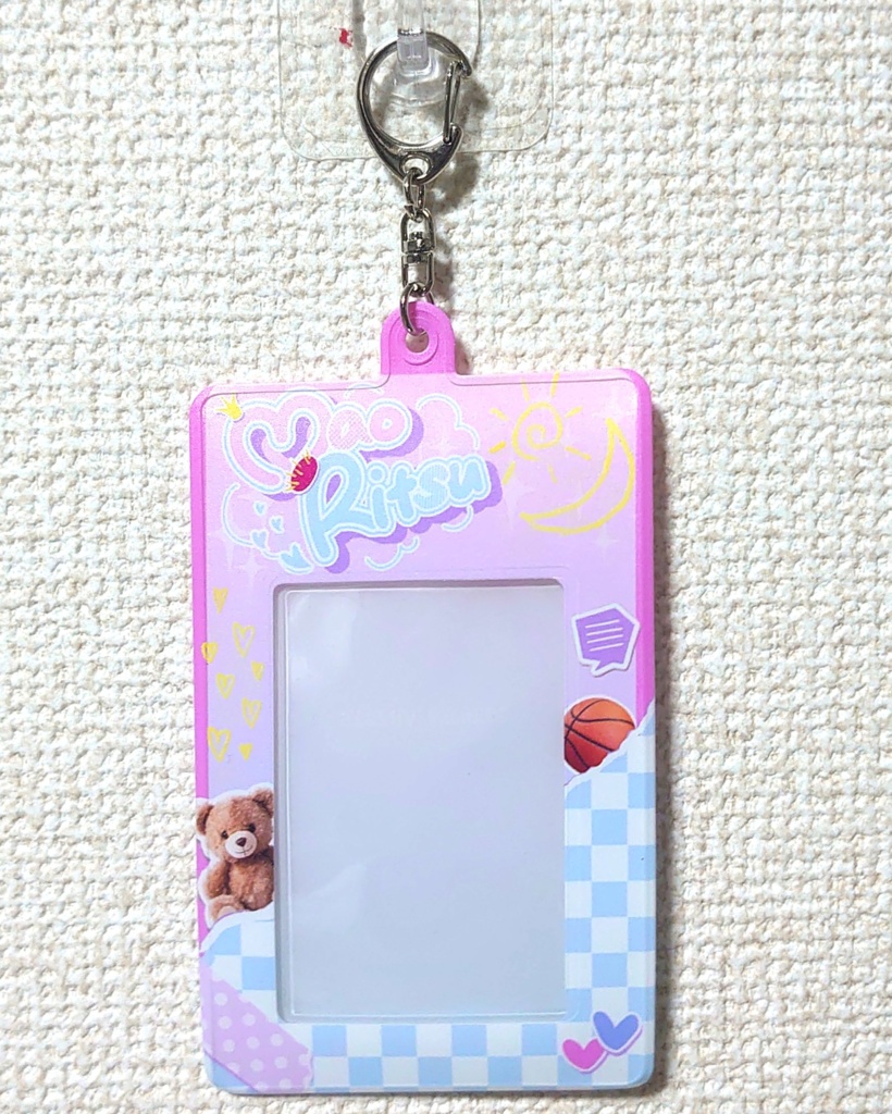 まおりつイメージチェキホルダー