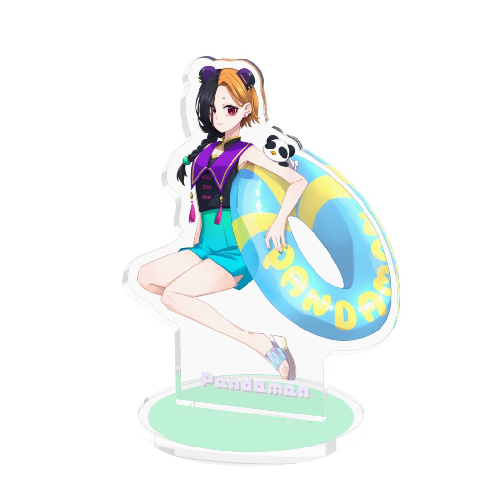【初配信記念】ぱんだまんアクリルフィギュア