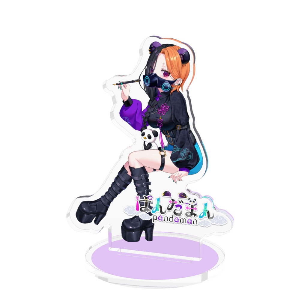 【初配信記念】ぱんだまんキービジュアクリルフィギュア