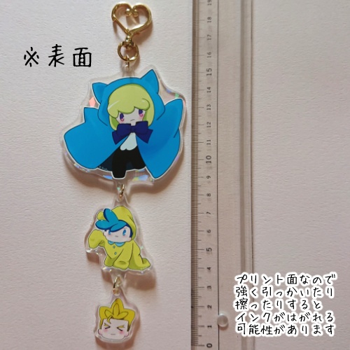 いつまでもツヨツヨでいてほしいぬいママにおくる…キラキラのアクキーや