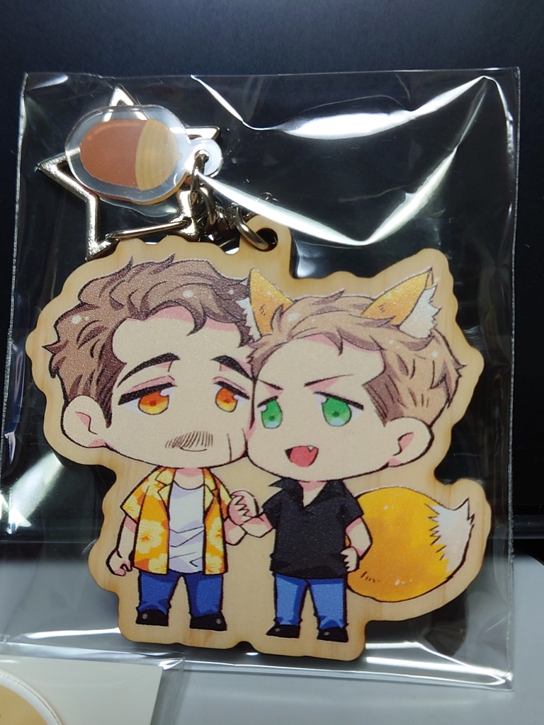 ルスハン🦊アクリルスタンド/ウッドキーホルダー